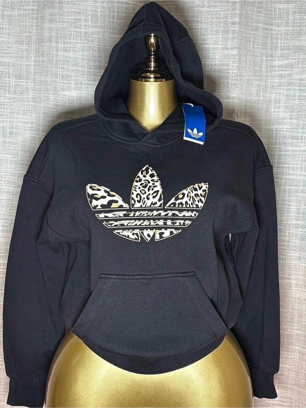 Adidas Cheetah Print Hoodie